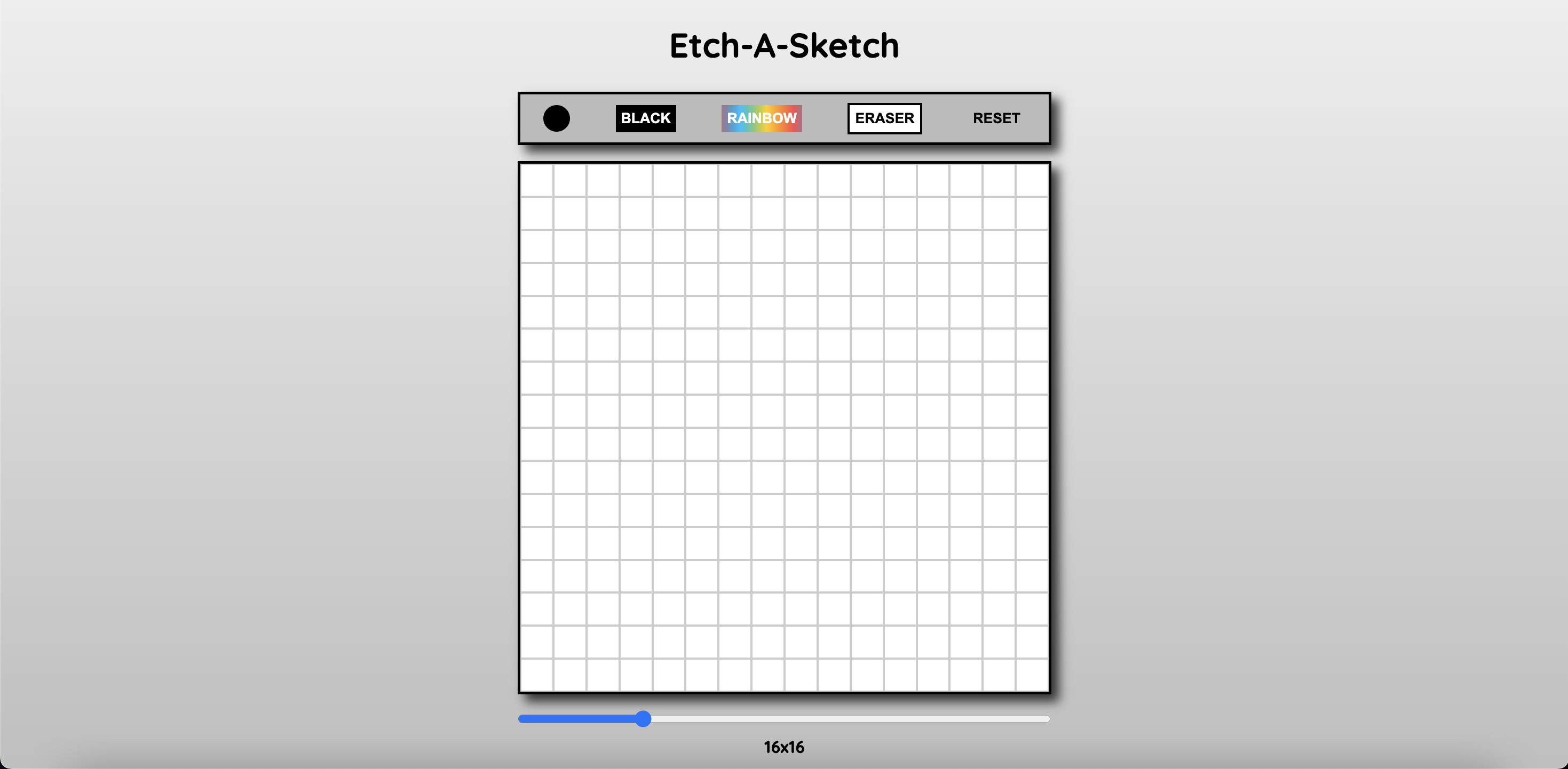 Image of Etch-A-Sketch Project