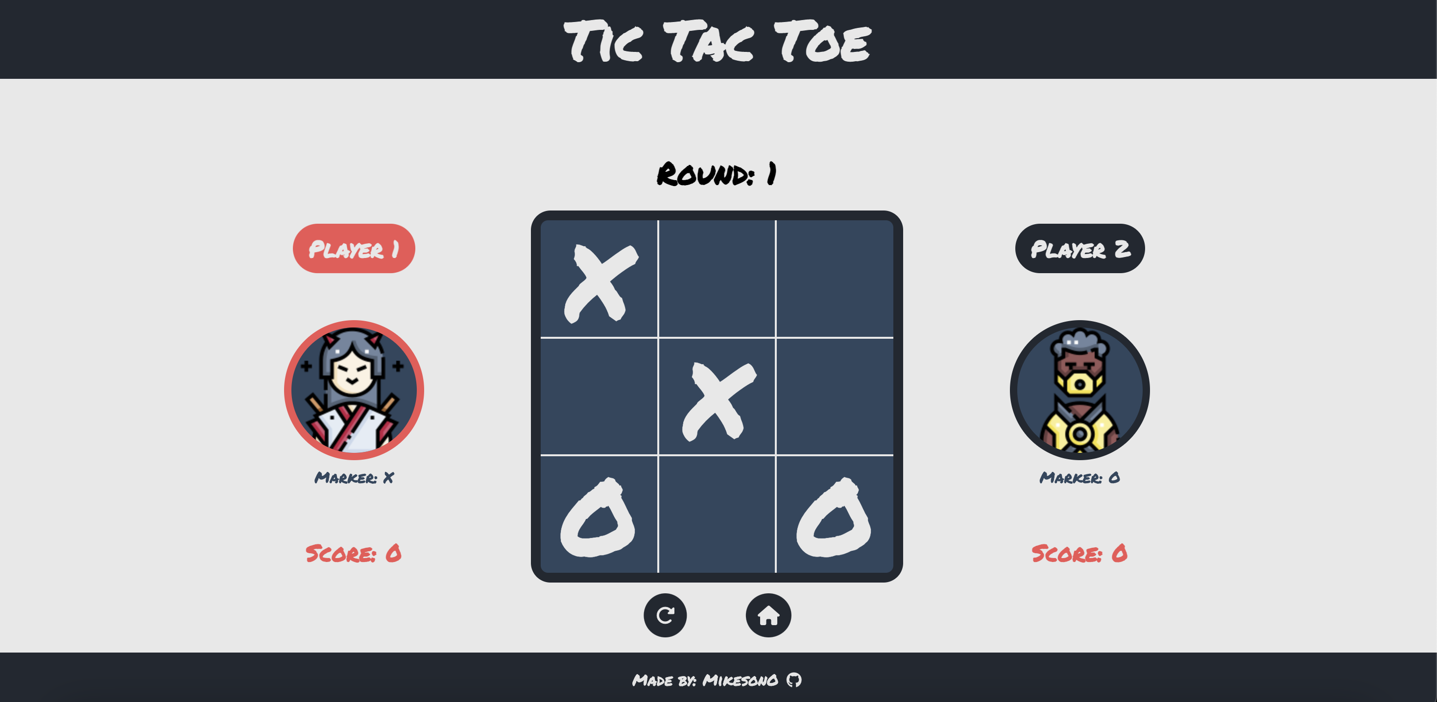Image of Tic Tac Toe Project
